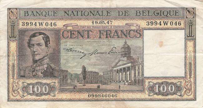100 Franc 1947 p.126a-2